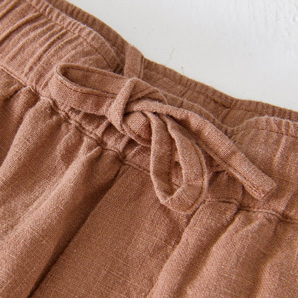 Men’s Drawstring Rolled Hem Shorts