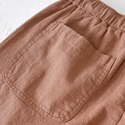 Men’s Drawstring Rolled Hem Shorts