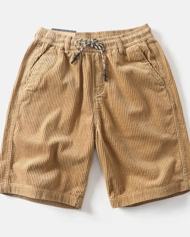 Men’s Drawstring Shorts – Textured Summer Short