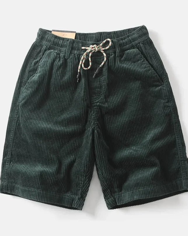 Men’s Drawstring Shorts – Textured Summer Short
