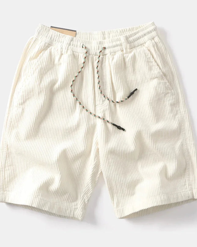 Men’s Drawstring Shorts – Textured Summer Short