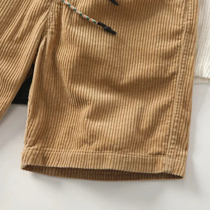 Men’s Drawstring Shorts – Textured Summer Short