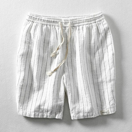 Men’s Drawstring Striped Shorts