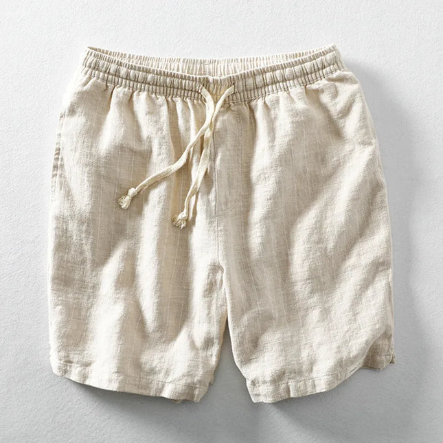 Men’s Drawstring Striped Shorts