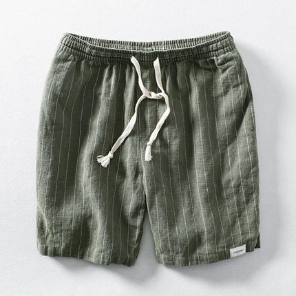 Men’s Drawstring Striped Shorts