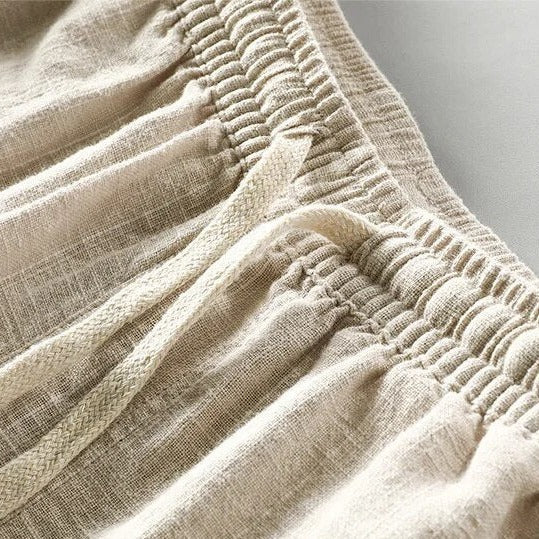 Men’s Drawstring Striped Shorts