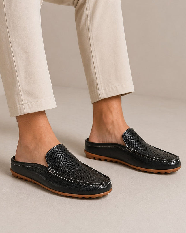 Men’s Driftline Woven Mule Loafers