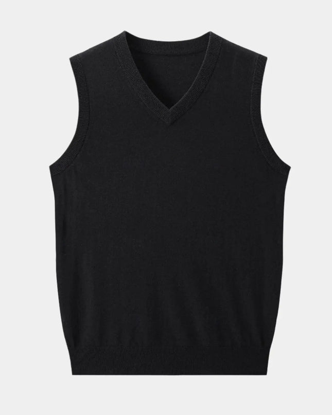 Men’s Essential V-Neck Knit Vest