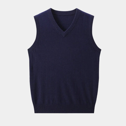 Men’s Essential V-Neck Knit Vest