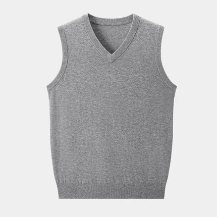 Men’s Essential V-Neck Knit Vest