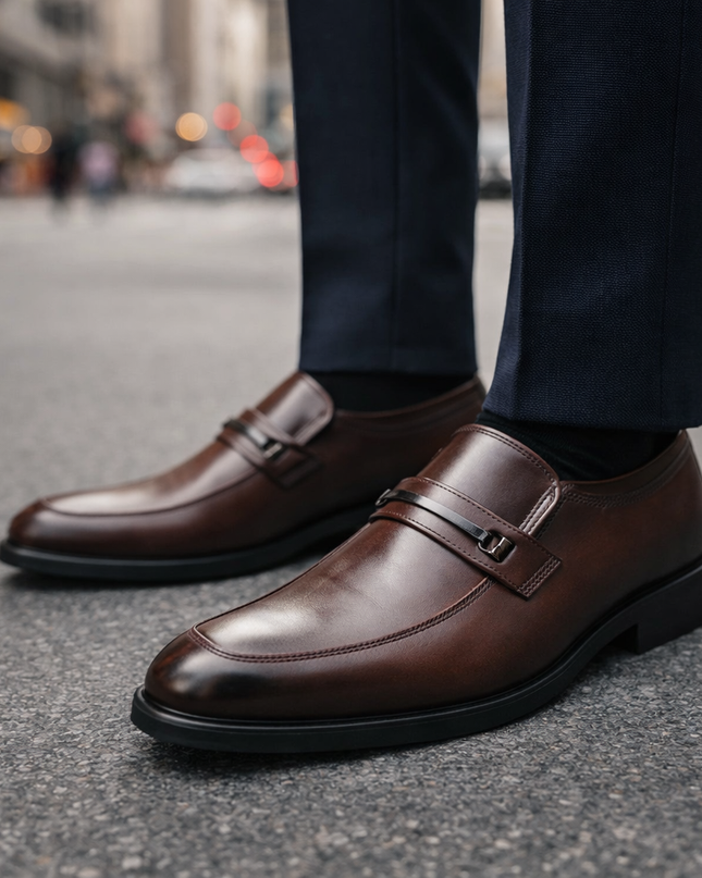 Men’s Executive Strap Formal Loafers