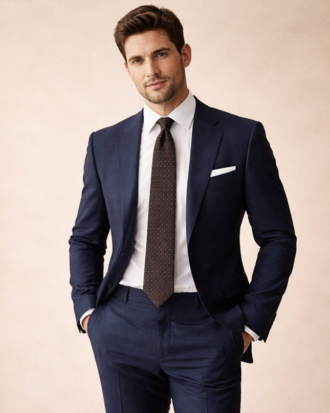 Men’s Floral Motif Tie