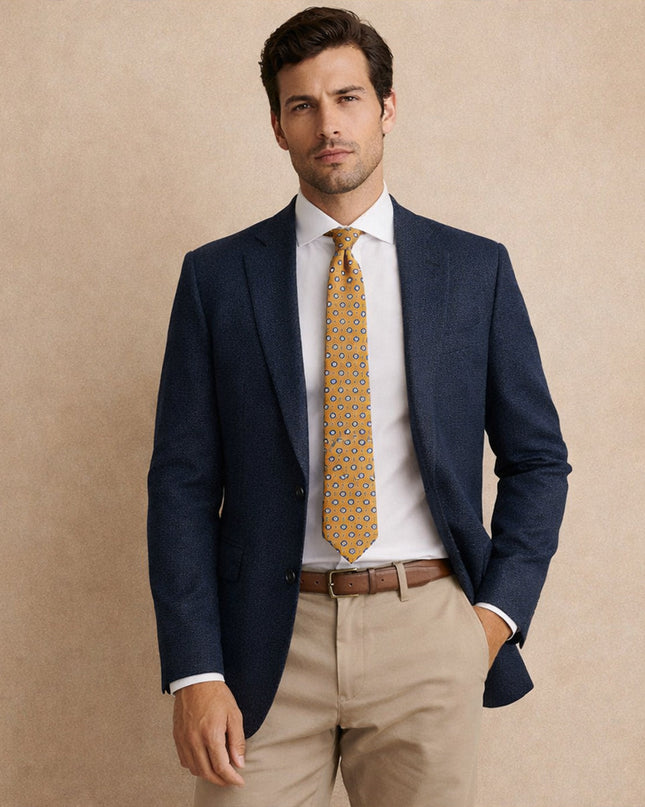 Men’s Floral Pattern Tie