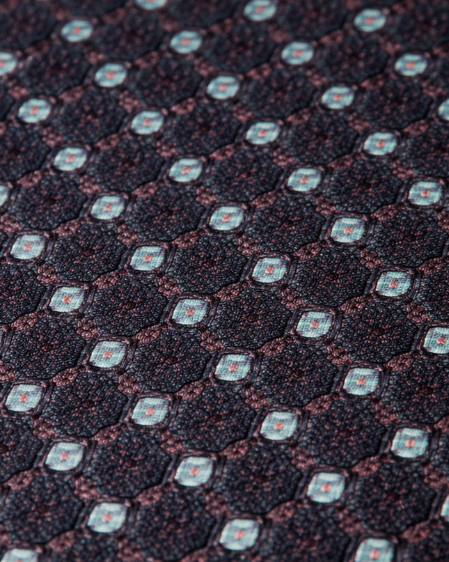 Men’s Geometric Pattern Tie