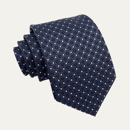 Men’s Geometric Pattern Tie
