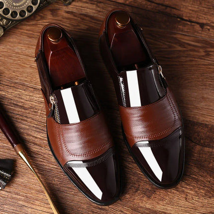 Men’s Gloss Slip-On Formal Loafers