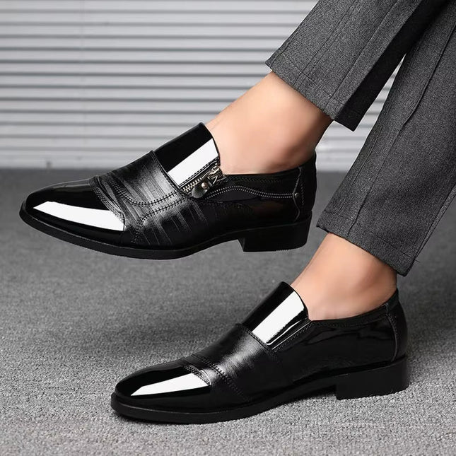 Men’s Gloss Slip-On Formal Loafers