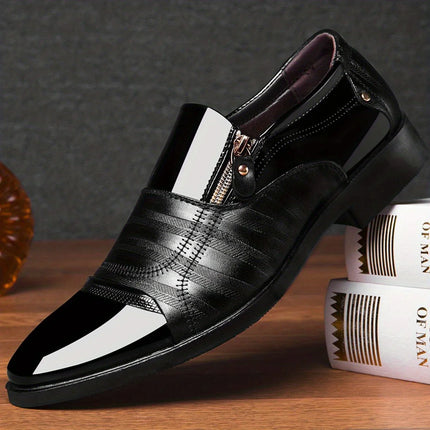 Men’s Gloss Slip-On Formal Loafers