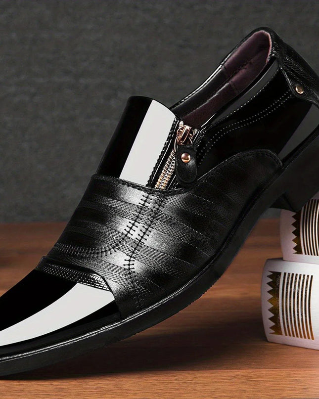 Men’s Gloss Slip-On Formal Loafers