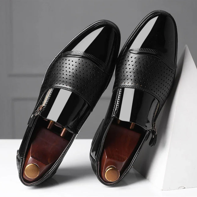 Men’s Gloss Slip-On Formal Loafers