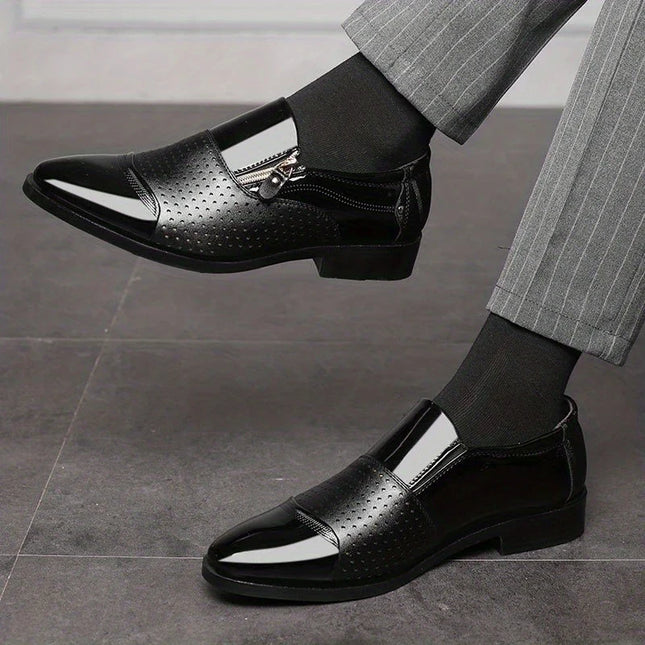 Men’s Gloss Slip-On Formal Loafers