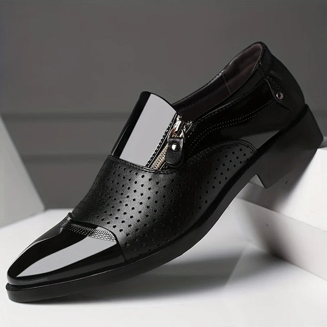 Men’s Gloss Slip-On Formal Loafers