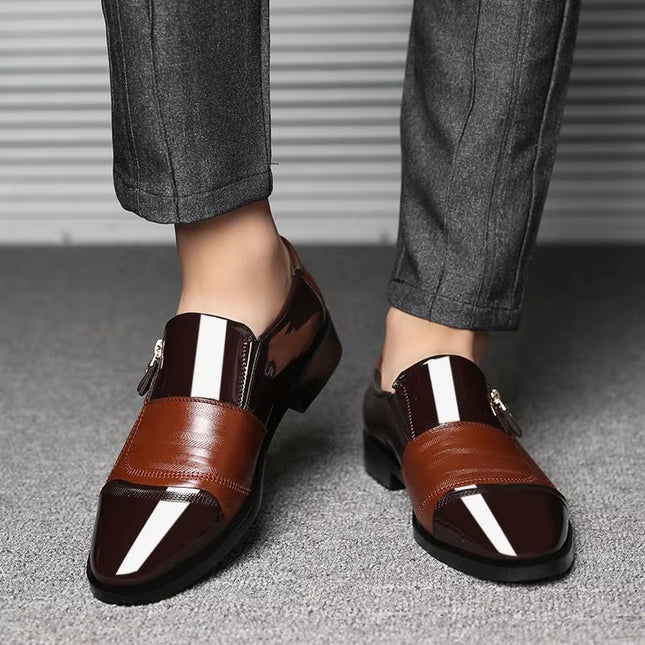 Men’s Gloss Slip-On Formal Loafers