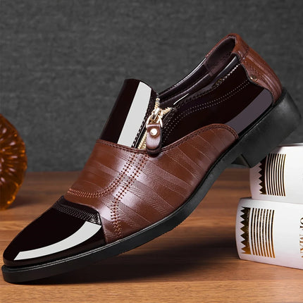 Men’s Gloss Slip-On Formal Loafers