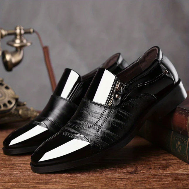 Men’s Gloss Slip-On Formal Loafers
