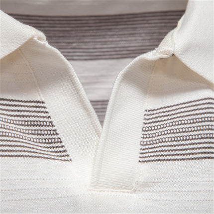 Men’s Harbor Stripe Polo Shirt