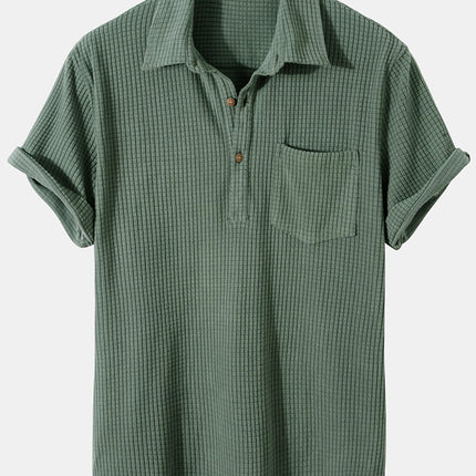 Men’s Harbor Textured Polo Shirt