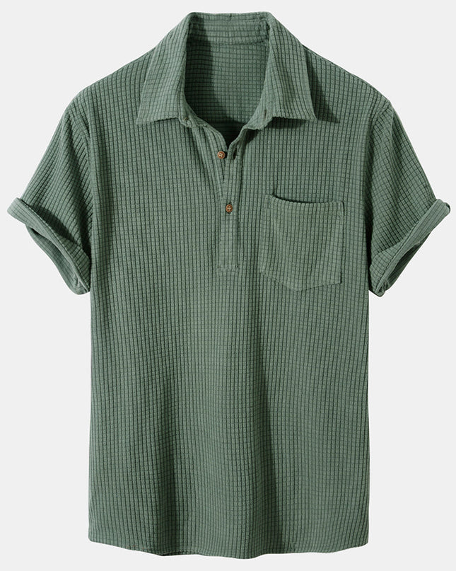 Men’s Harbor Textured Polo Shirt