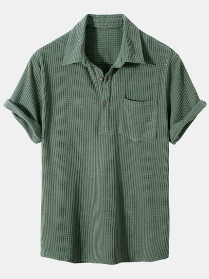 Men’s Harbor Textured Polo Shirt