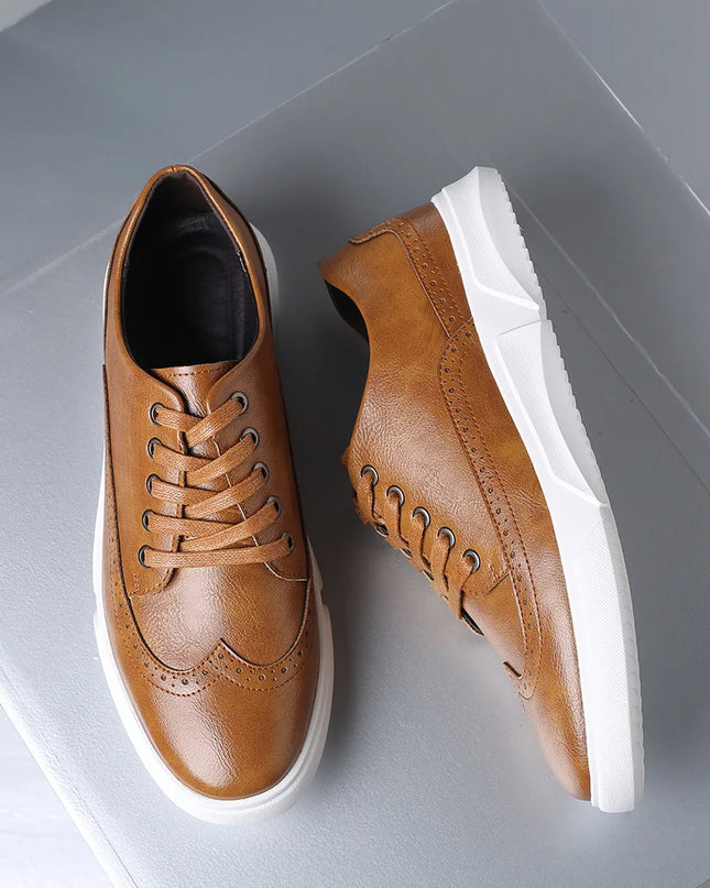 Men’s Heritage Wingtip Court Sneakers