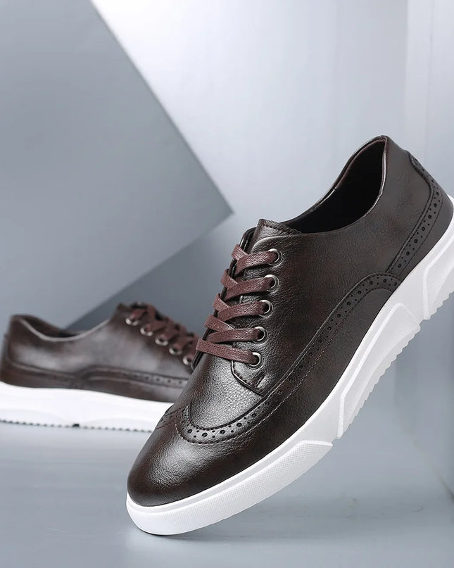 Men’s Heritage Wingtip Court Sneakers