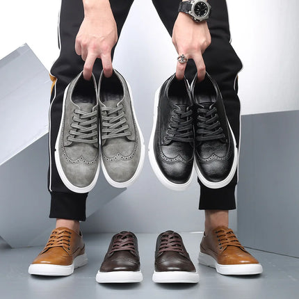 Men’s Heritage Wingtip Court Sneakers
