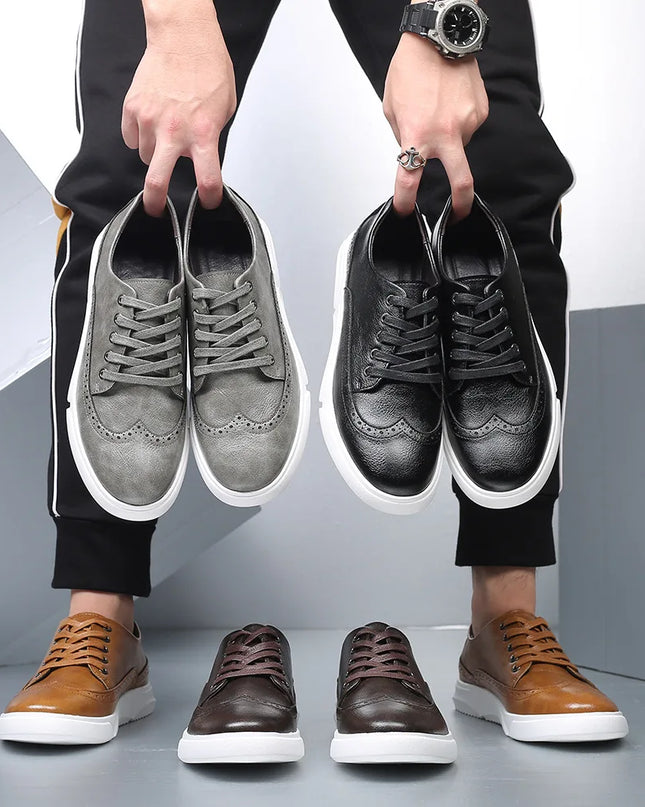 Men’s Heritage Wingtip Court Sneakers