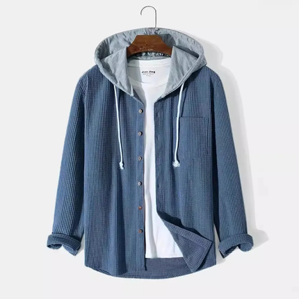 Men’s Hooded Shirt Jacket
