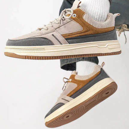 Men’s Horizon Panel Court Sneakers