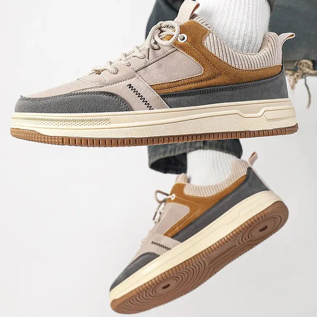 Men’s Horizon Panel Court Sneakers