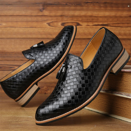 Men’s Imperial Weave Tassel Loafers