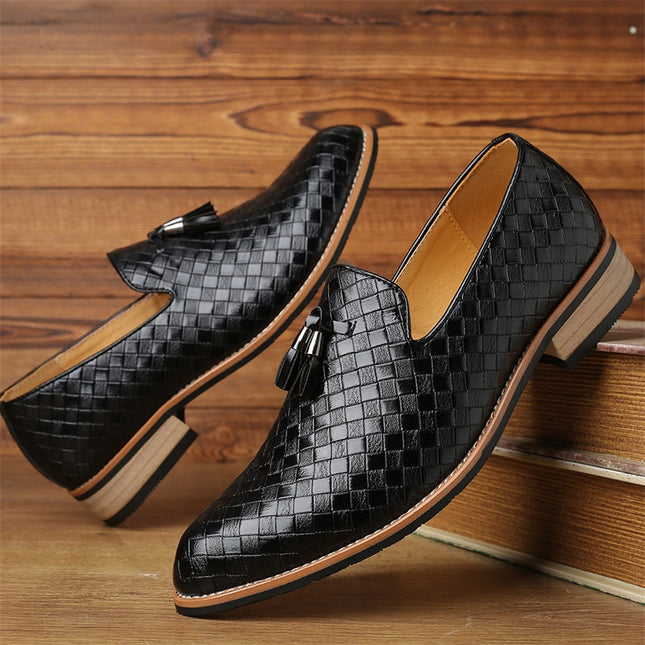 Men’s Imperial Weave Tassel Loafers