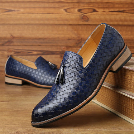 Men’s Imperial Weave Tassel Loafers