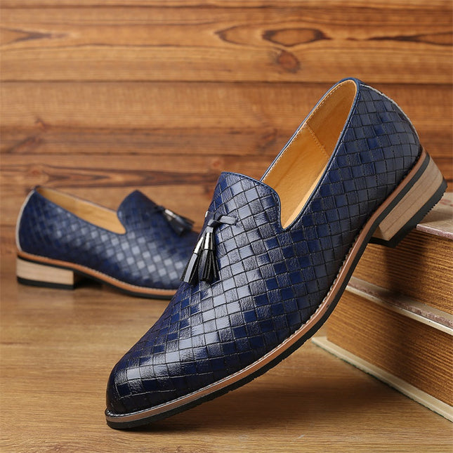 Men’s Imperial Weave Tassel Loafers