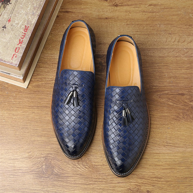 Men’s Imperial Weave Tassel Loafers