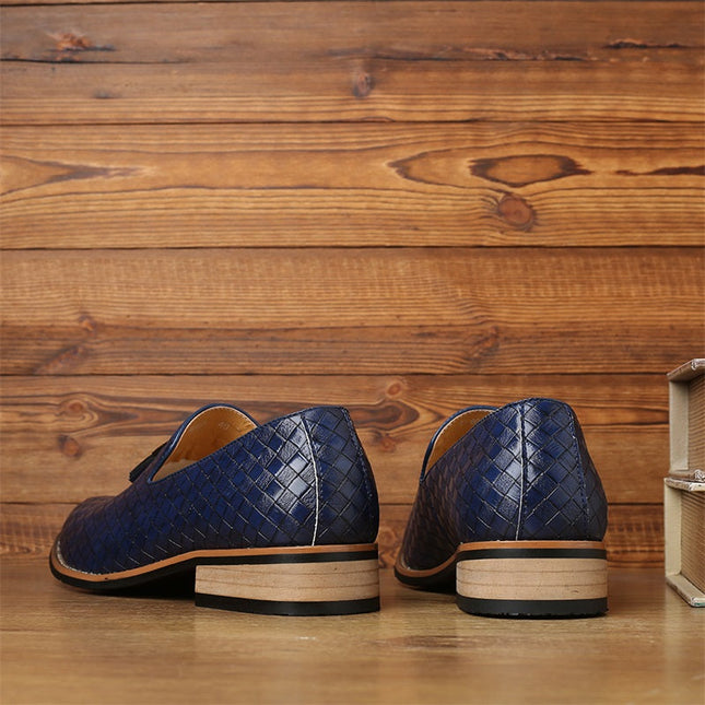 Men’s Imperial Weave Tassel Loafers