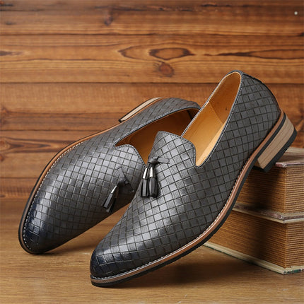 Men’s Imperial Weave Tassel Loafers