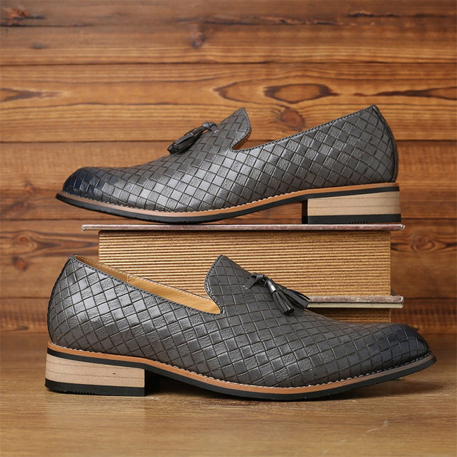 Men’s Imperial Weave Tassel Loafers