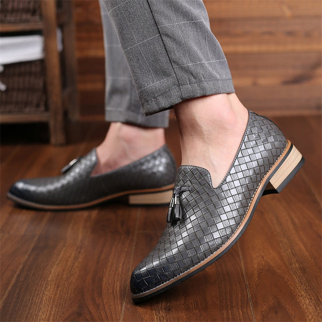 Men’s Imperial Weave Tassel Loafers