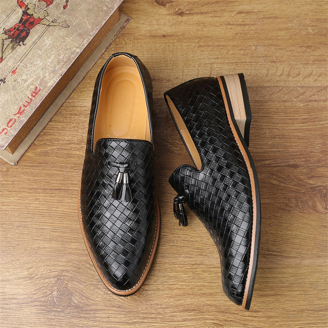 Men’s Imperial Weave Tassel Loafers